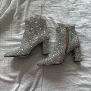 Betsey Johnson Cady Rhinestone boots